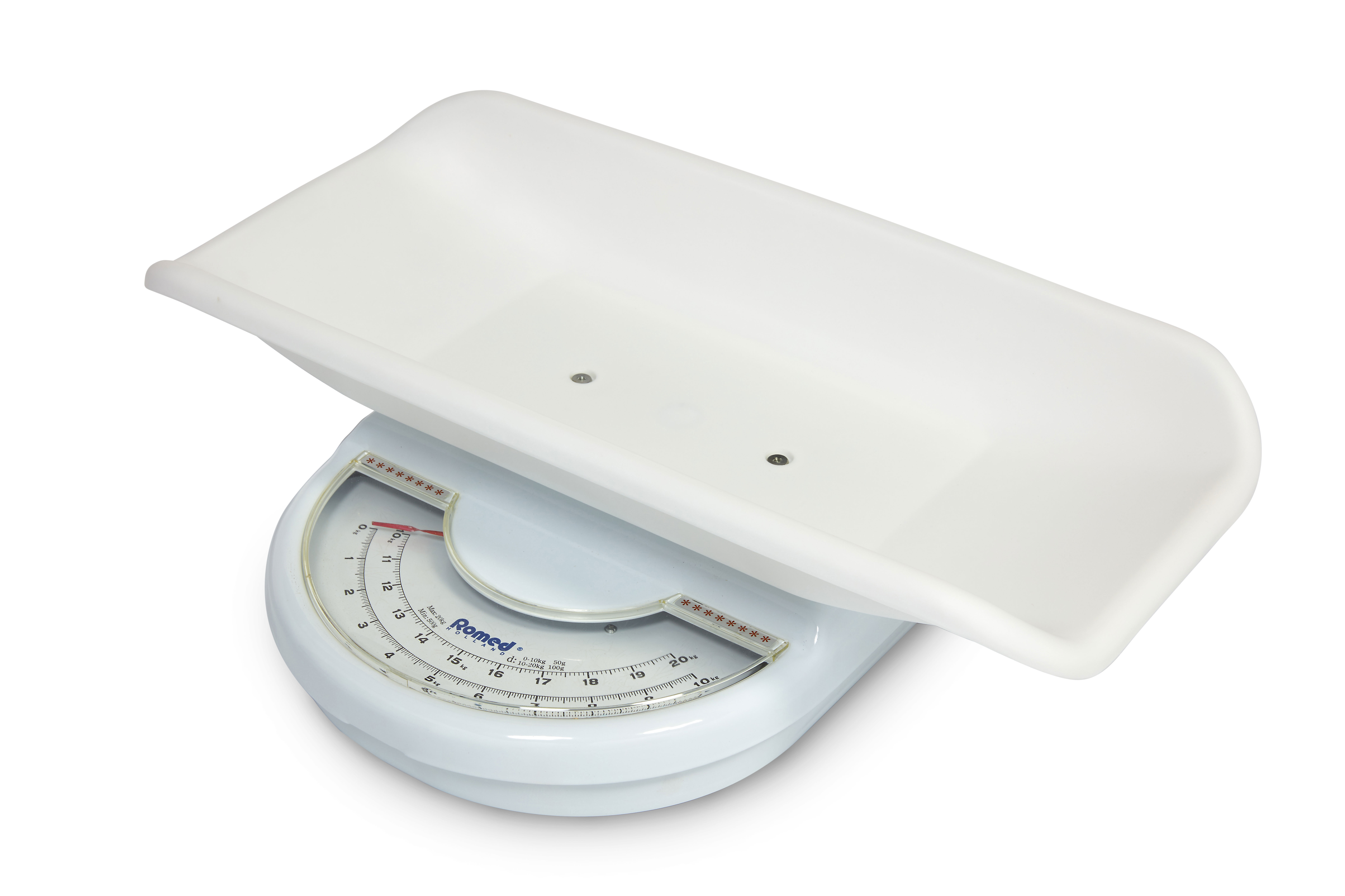 BS002 Romed baby scales, mechanical type, packed per piece in a carton.