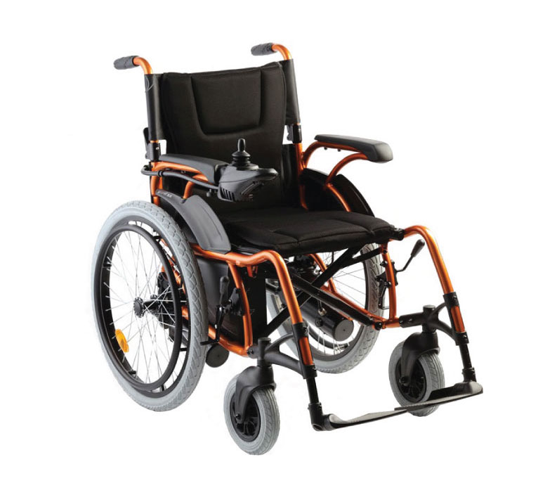 WHE-POWER Romed elektrische rolstoel, per stuk in een export carton.